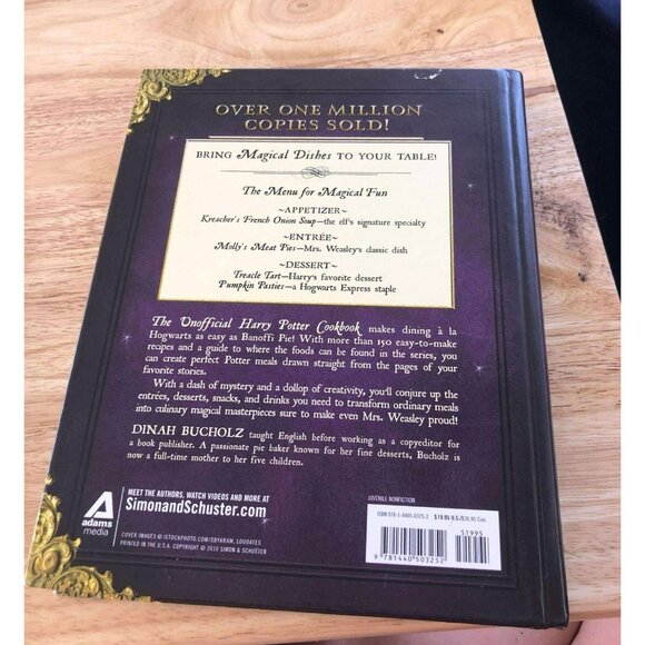The Unofficial Harry Potter Cookbook by Dinah Bucholz. - Picture 4 of 4